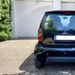 11255302_10_1 Sondermodell »blackbeat«, schwarz, Stoff blau. TÜV 04/2027. Scheckheft gepflegt, Garagenwagen, alterstypische Abnutzung. Abgasan
