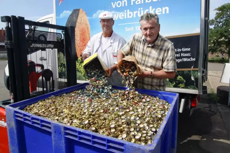 Stefan Gerhartsreiter (links) und Urban Roth im EInsatz. 