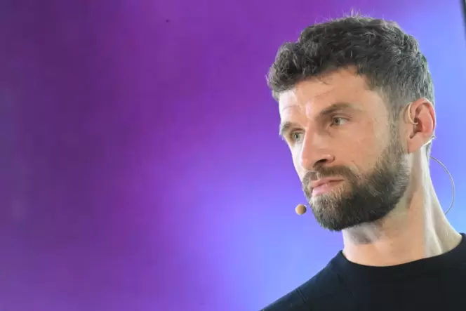 WM-Pressetermin mit Thomas Müller