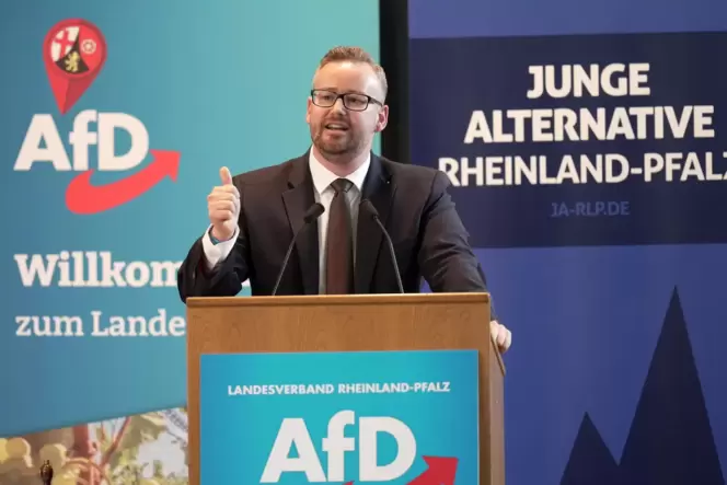 Strebt den Vorsitz im Landesverband an: Sebastian Münzenmaier. Strebt den Vorsitz im Landesverband an: Sebastian Münzenmaier.
