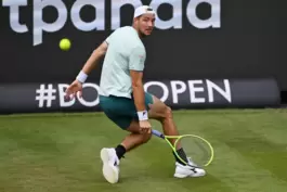 Hielt die Ballwechsel möglichst kurz: Jan-Lennard Struff. 