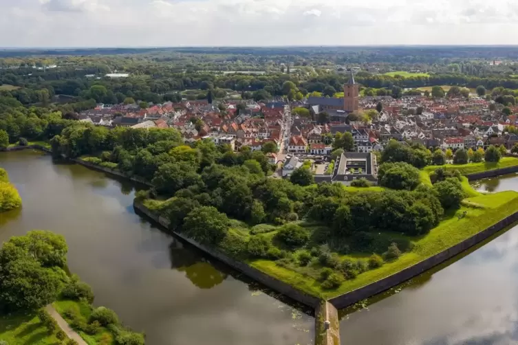 Luftaufnahme von Naarden