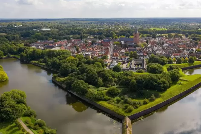 Luftaufnahme von Naarden