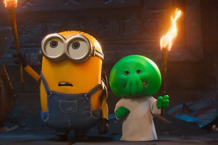 Die kleine gelbe Truppe ist wieder in Aktion in &bdquo;Minions & Monster&ldquo;.