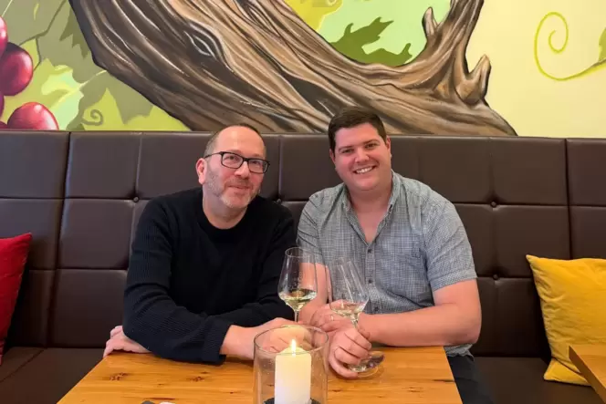 Gastgeber aus Passion: Jens Schaefer und André Hauer (re).