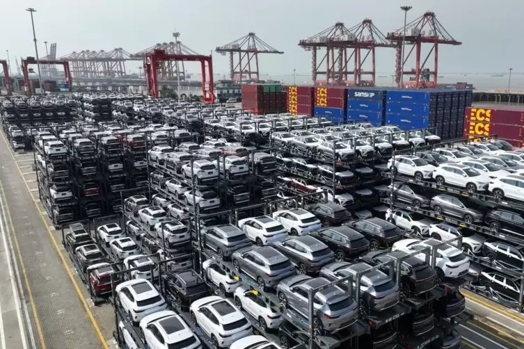 Chinesische E-Autos vor dem Export