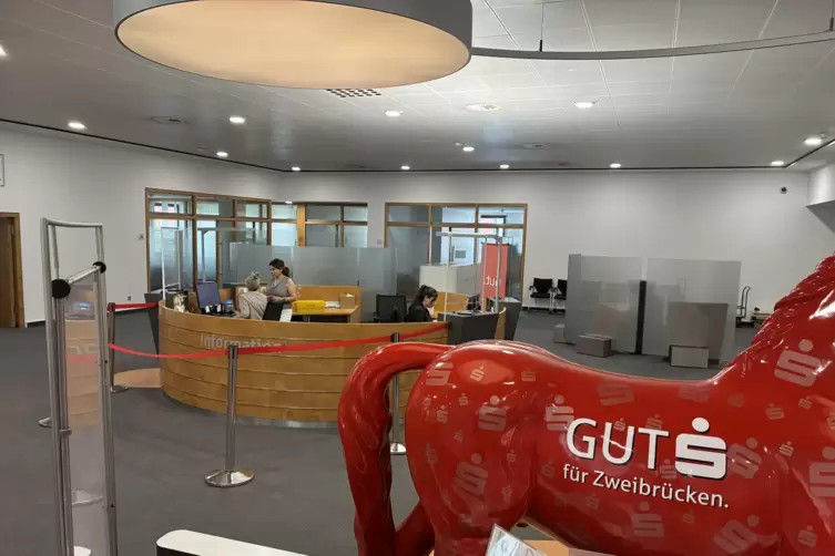 Von kommender Woche an ist die Kundenhalle wegen Umbauarbeiten nicht mehr f&uuml;r Kunden zug&auml;nglich.