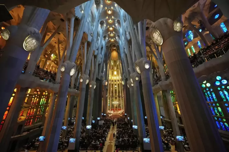 Papst Leo XIV. besucht Spanien - Sagrada Familia