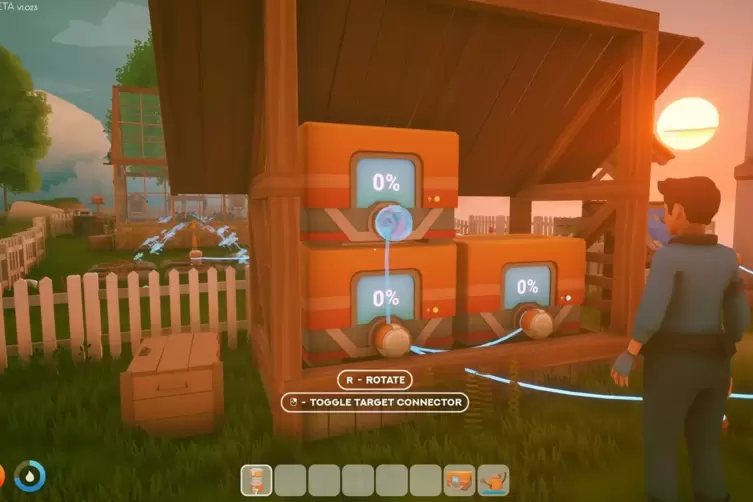 Screenshot aus dem Spiel &laquo;Solarpunk&raquo;