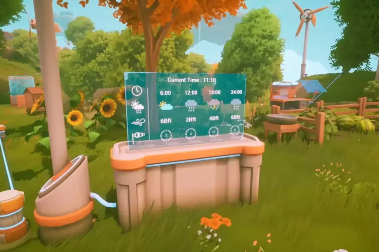 Screenshot aus dem Spiel &laquo;Solarpunk&raquo;