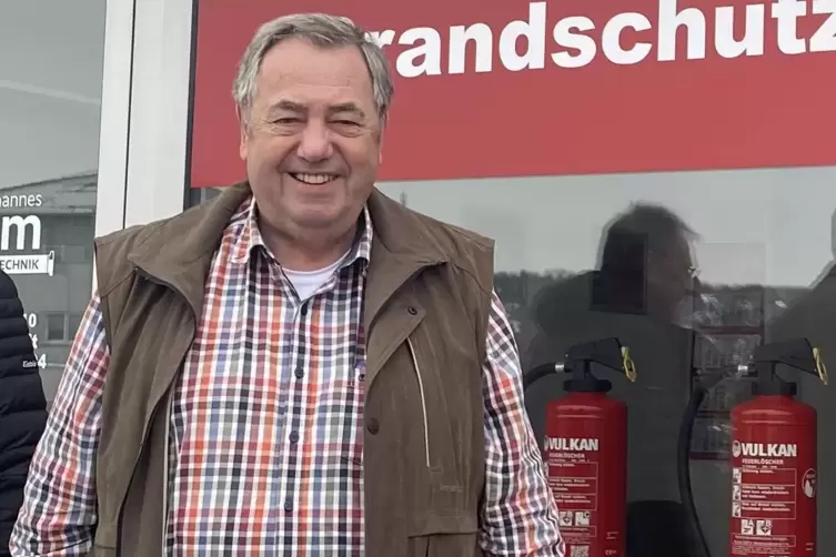 Sitzt seit 1999 im Stadtrat: Gr&uuml;nstadts bisheriger FWG-Chef Johannes Adam. 