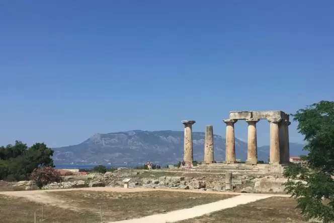 Apollo-Tempel in Korinth
