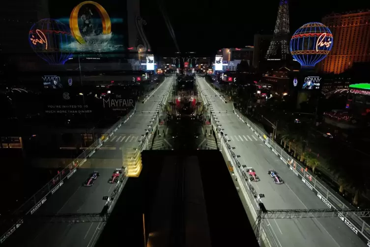 Vor dem Großen Preis von Las Vegas