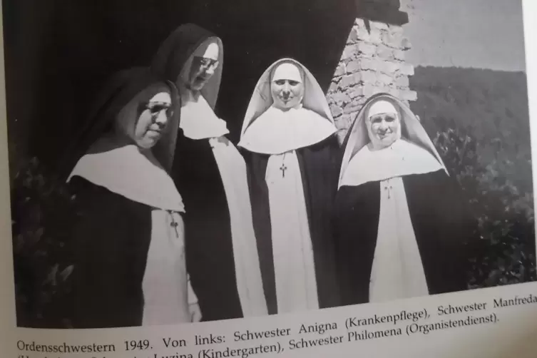 Die Schwestern der ersten Stunden des Katholischen Kindergartens Sankt Georg in M&uuml;nchweiler. 