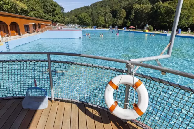 Die Waschmühle: Im großen Becken wird sich am Samstag zeigen, wer genug für ein Schwimmabzeichen trainiert hat.