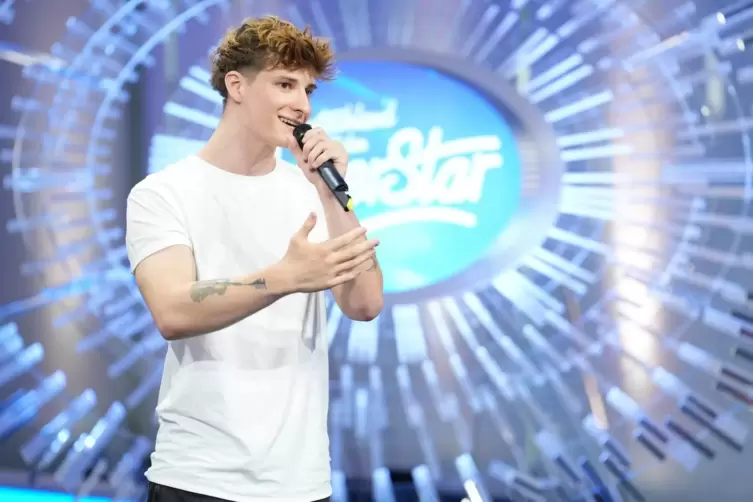 Aaron Seider bei DSDS.