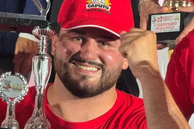 Nach dem Titelgewinn in Neapel. 