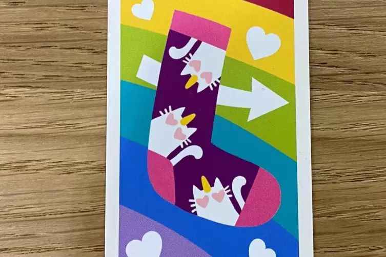 Die Super-Socke l&ouml;st als Joker manches Problem. 
