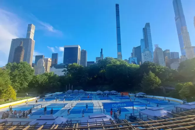 Pickleball im Central Park – ein Trend und ein Boom.