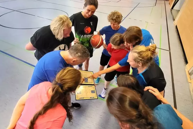 Was ist der nächste Spielzug? Die MSG TSG Deidesheim-TuS Haardt/TV Kirchheimbolanden/TG Worms geht auf Deutschland-Tour.