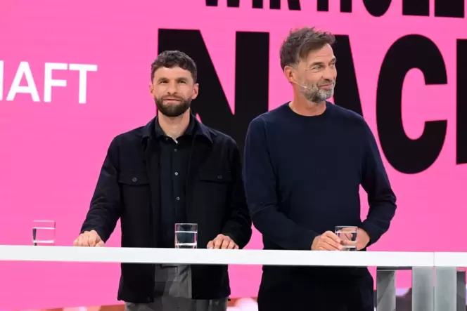 Thomas Müller und Jürgen Klopp