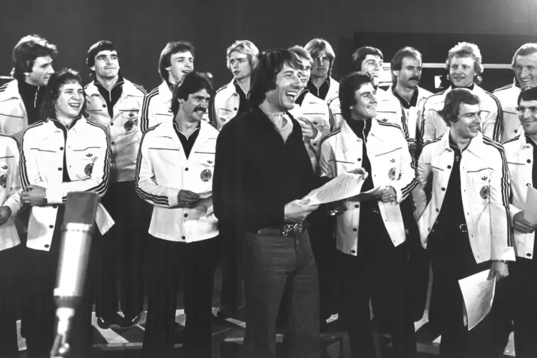 Udo J&uuml;rgens und die deutsche Fu&szlig;ball-Nationalmannschaft
