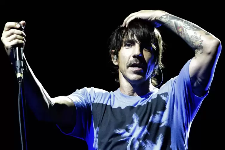 Anthony Kiedis, S&auml;nger der Red Hot Chili Peppers. 