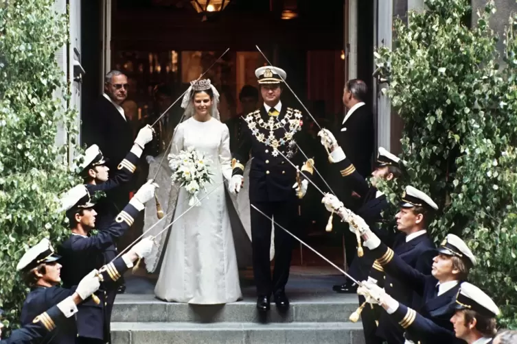 Hochzeit von K&ouml;nig Carl XVI. Gustaf und K&ouml;nigin Silvia