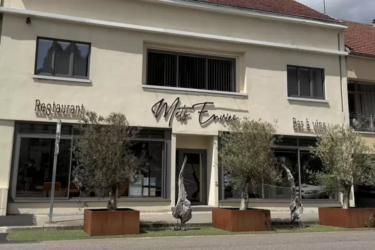 Von au&szlig;en unscheinbar: &bdquo;Mets Envies&ldquo; in Saint-Avold, nahe der Innenstadt.