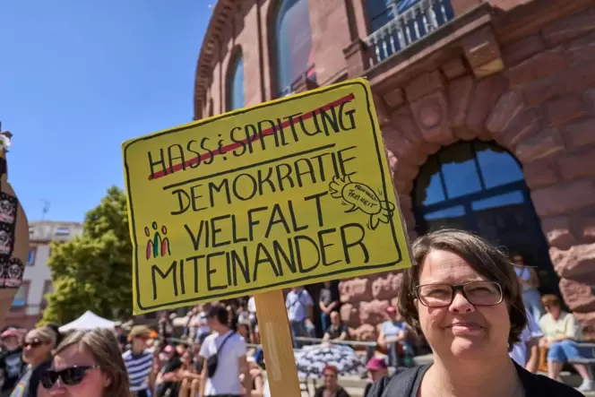 »Prüf«-Demonstration der Mainzer SPD