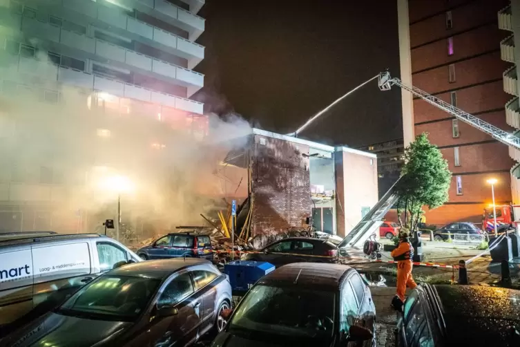 Explosion in Amsterdam - Polizei vermutet Sprengstoffbande