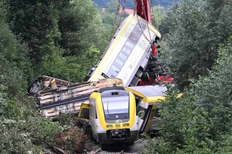 Nach dem Zugunglück in Oberschwaben