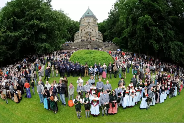 125. Todestag von K&ouml;nig Ludwig II. - Gedenkgottesdienst