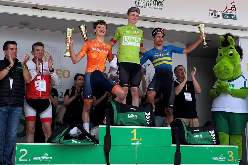 Die viertägige Rundfahrt für A-Junioren, die 38. LVM Saarland Trofeo, gewinnt am Sonntag der Norweger Sindre Orholm-Lonseth (Mit