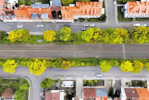 Zwischen Hirsch- (oben) und Hasenstraße geplant: Nicht alle direkten Anwohner freuen sich auf einen Bahn-Halt vor ihren Türen.