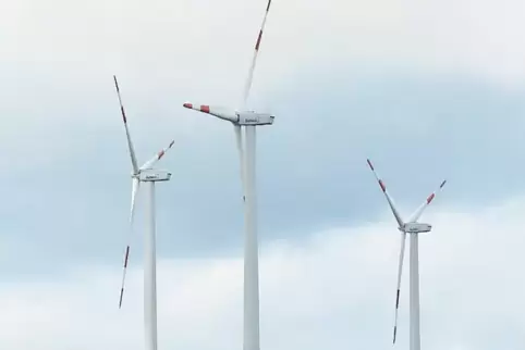 Die Minfelder Windräder.