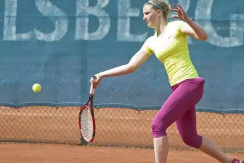 Gewinnt das Spitzeneinzel: Dudenhofens Katrin Kronemayer.  Foto: View 