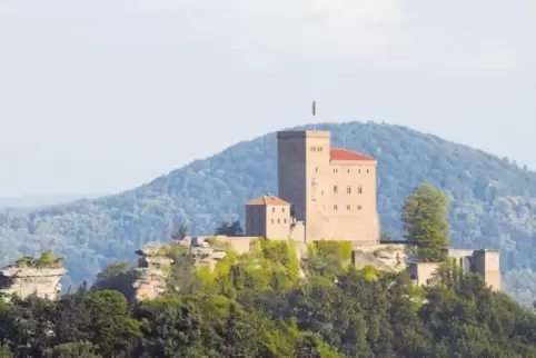 Prominentester Gefangener auf der Burg Trifels bei Annweiler war König Richard von England, genannt Richard Löwenherz: Das Histo