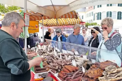 Über 100 Stände waren auf dem Bauernmarkt vertreten.