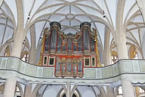 250 Jahre ist die Stumm-Orgel in der Meisenheimer Schlosskirche alt. Für das Jubiläumsjahr hat Kantorin Sun Kim eine Reihe von K