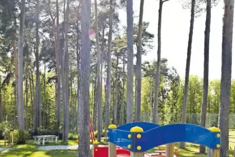 In Bottenbach lobte die Jury den neuen Spielplatz.
