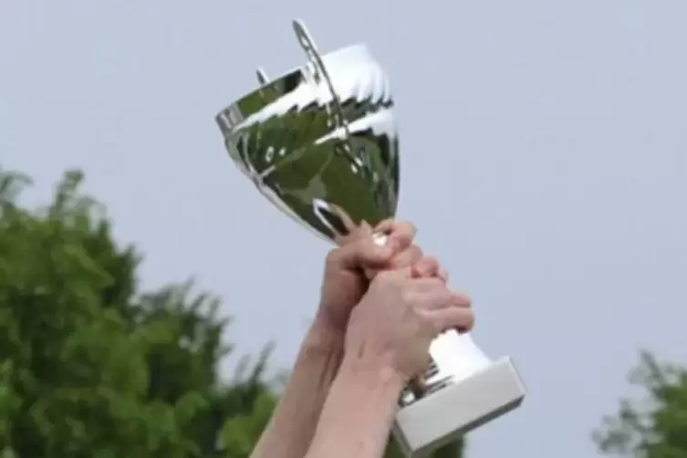 Die Fehrbacher Fußballer feiern die Meisterschaft in der B-Klasse. Foto: Kunz