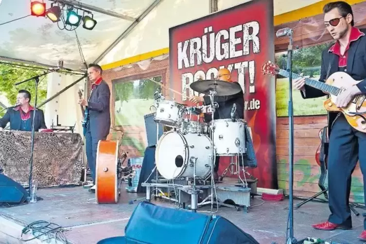 Krüger rockt – der Publikumsmagnet reißt am 1. Juni mit Boogie und Rock’n’Roll mit.