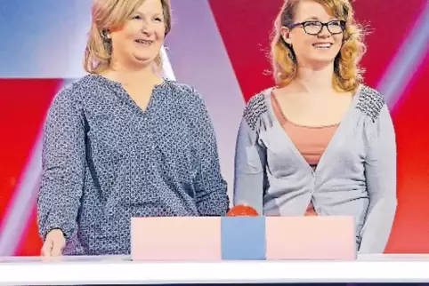 Heidi Bauer tritt zusammen mit ihrer Tochter Theresia Bißbort an.