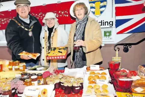 In guter Erinnerung: Spaldinger Gäste verkaufen Süßes in Speyer (hier beim Weihnachtsmarkt 2012).