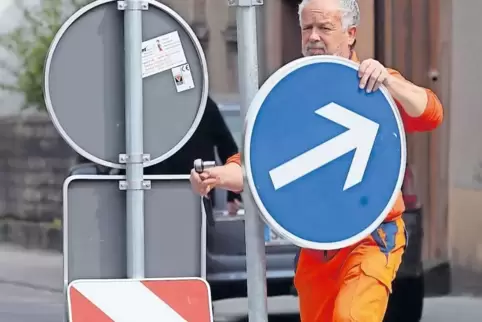 Die Querungshilfe in Impflingen wird wieder abgebaut.
