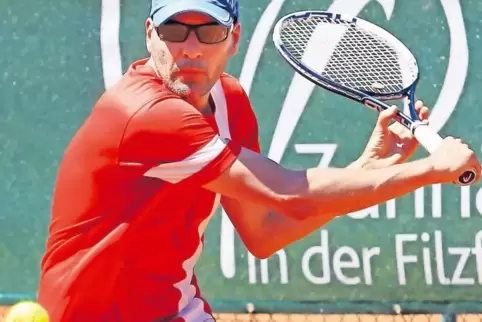 Drei-Satz-Niederlage: Felix Kaufmann von WR Speyer.