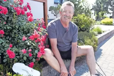 Hat seit Anfang des Jahres streng auf seine Ernährung geachtet: Wolfgang Fried aus Westheim.