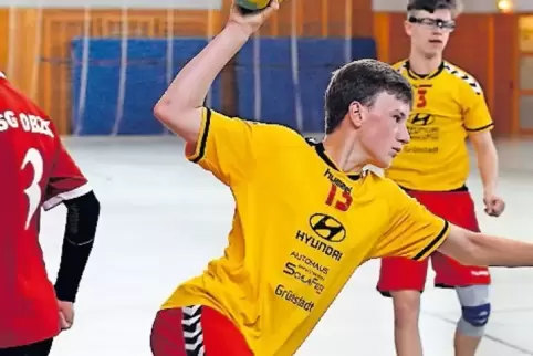 Moritz Groß und die B-Jugend der HSG müssen nachsitzen.