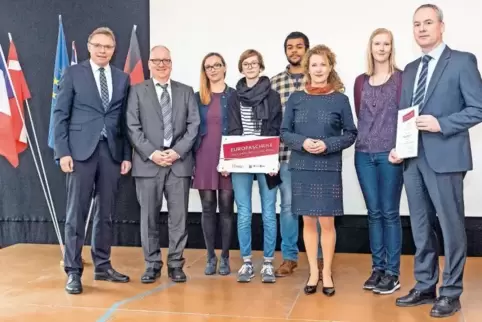 Am 1. März war der große Tag: Unter den elf neuen Europaschulen in Rheinland-Pfalz war auch die Berufsbildende Schule Johann Joa